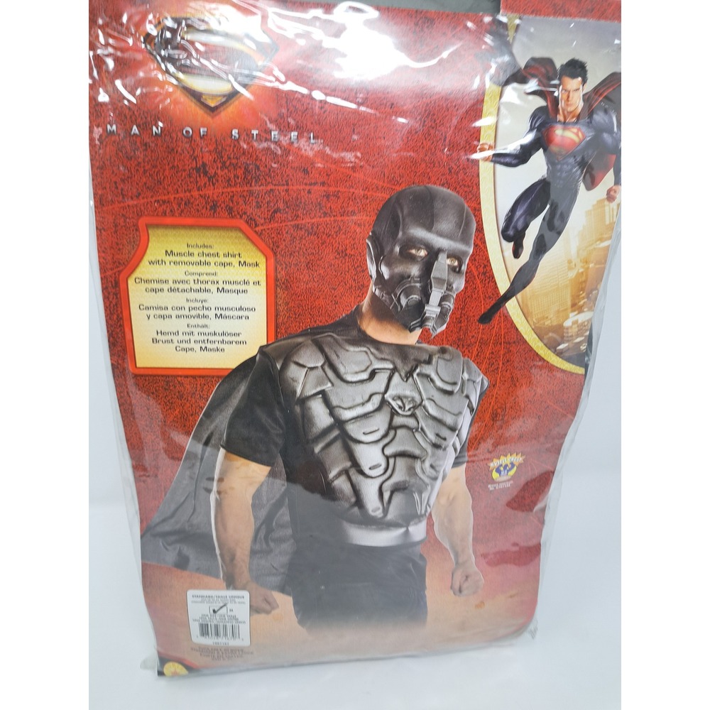 Rubies Man of Steel General Zod Muscle Chest Costume Mens Standard Size New